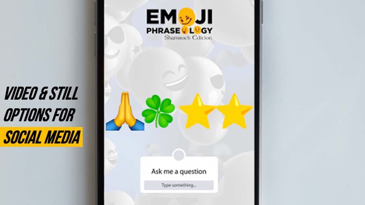 Emoji Phraseology Shamrock Edition image number null